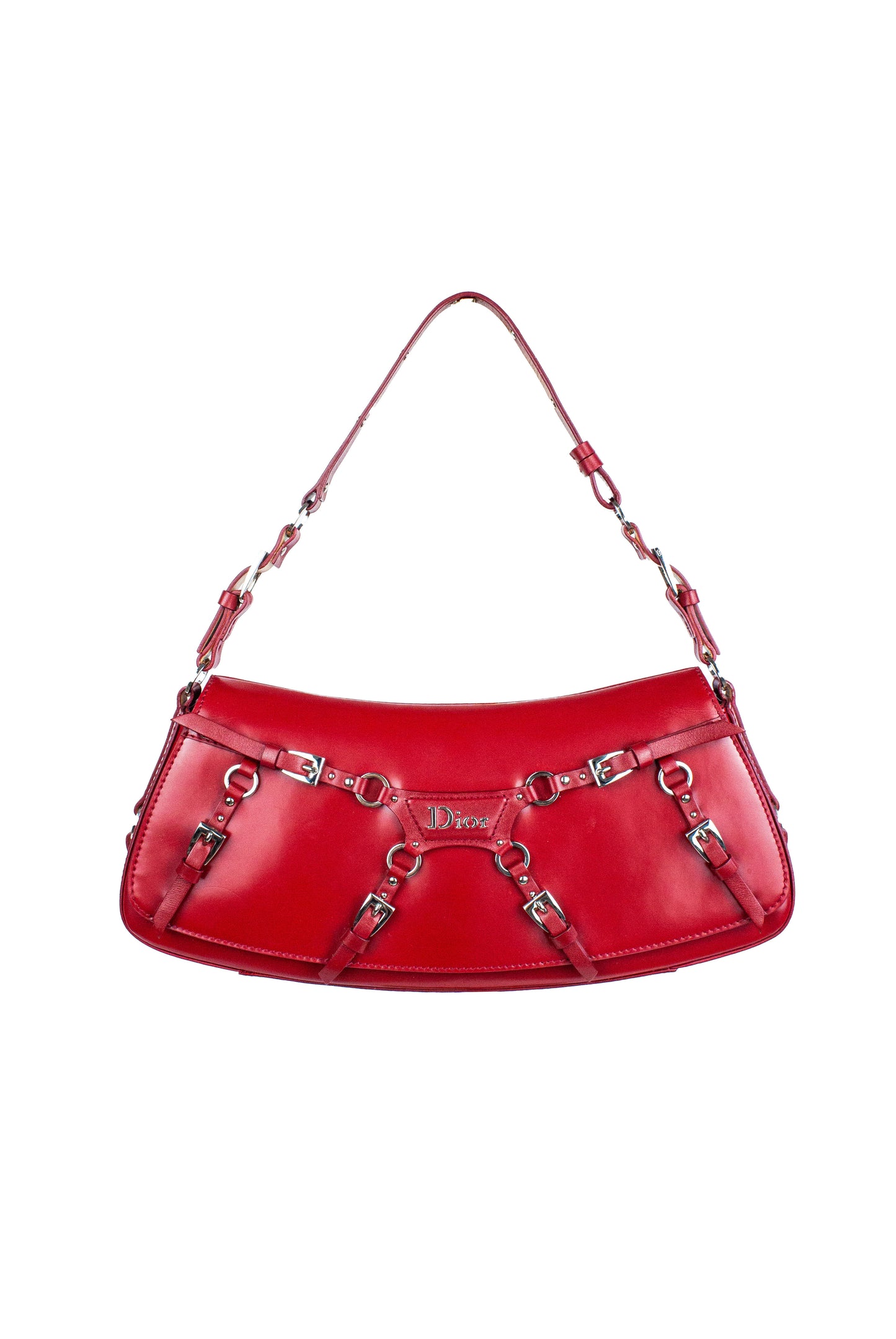 Red Patent Bondage Bag