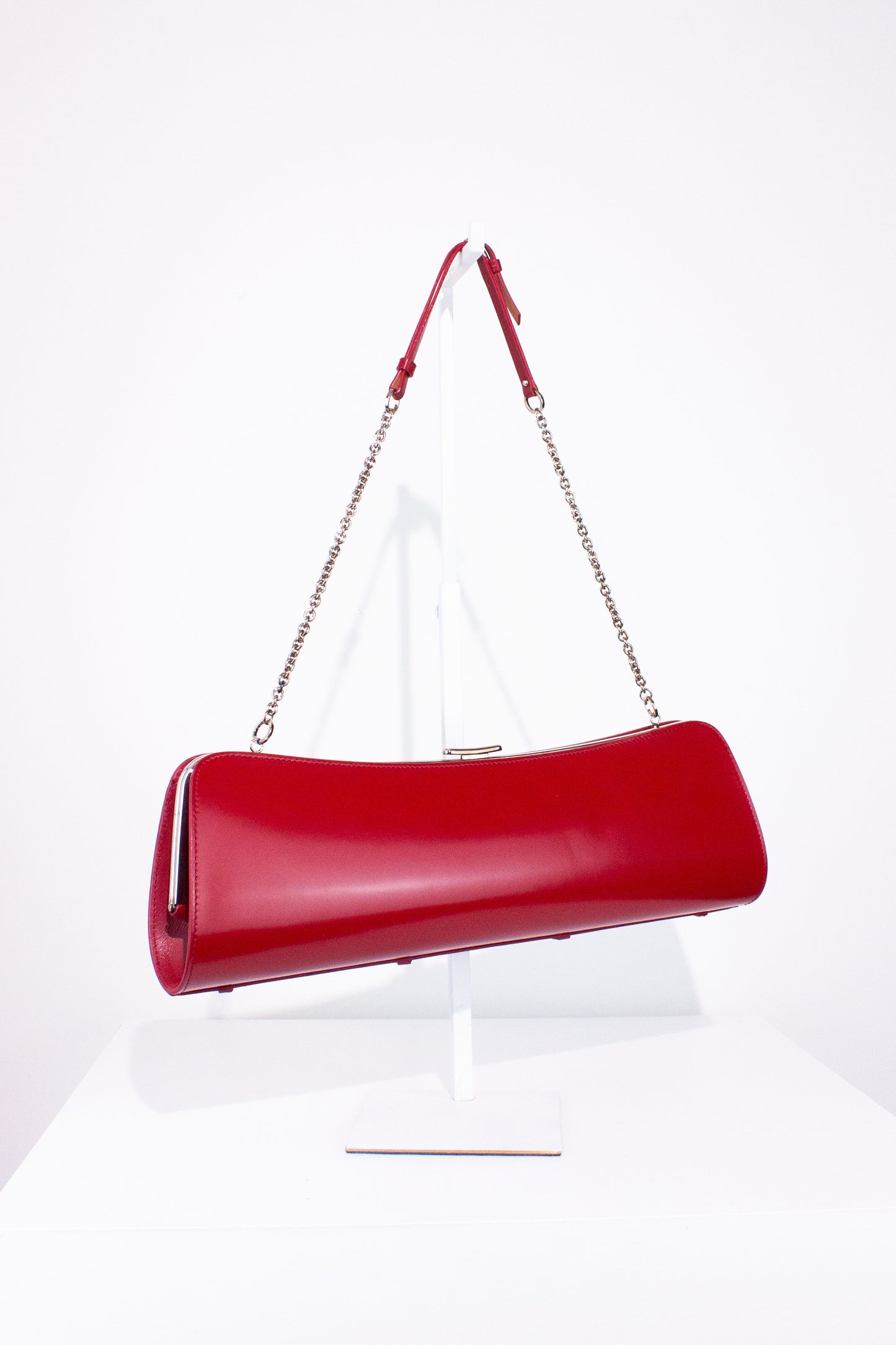 Red Bondage Chain Bag