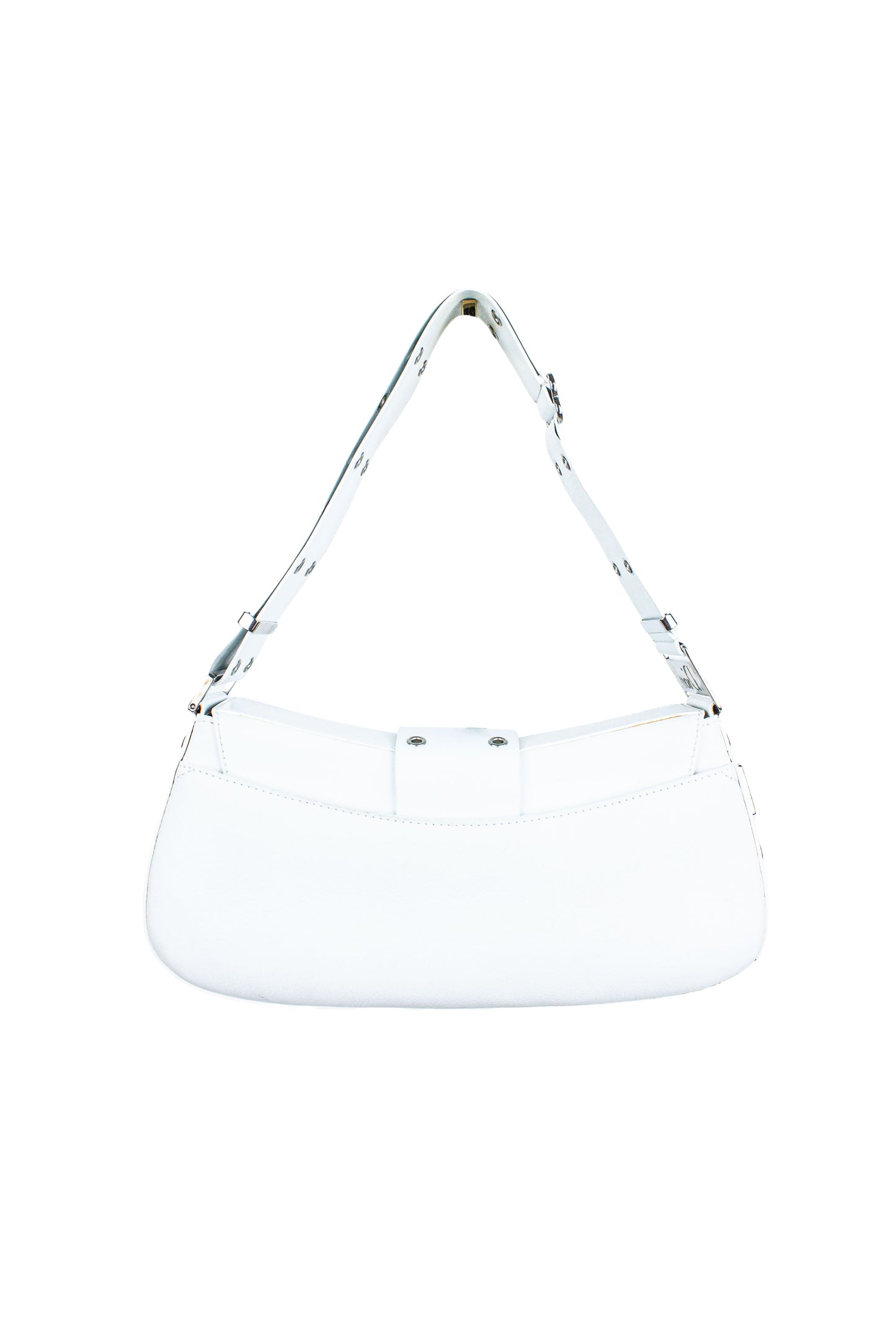 White Columbus Leather Bag