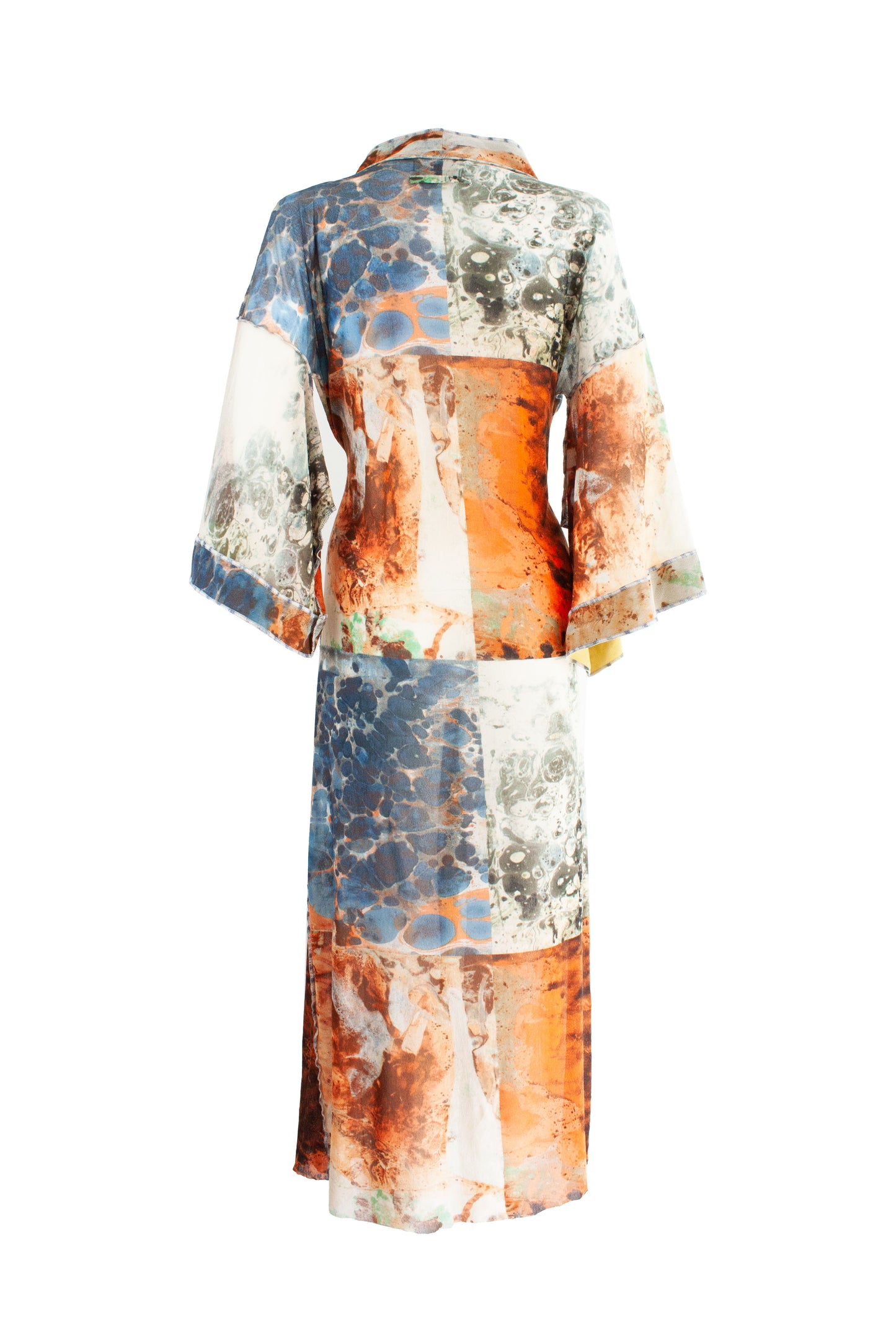 Bacteria Print Kimono