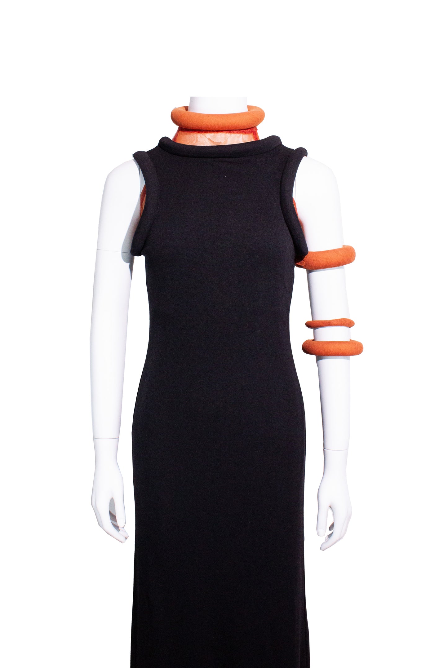 Tube Collar Layered Dress Fall1999