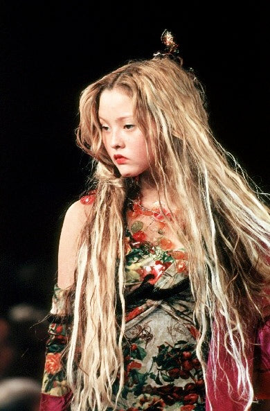 Devon Aoki Floral Dress SS 1999