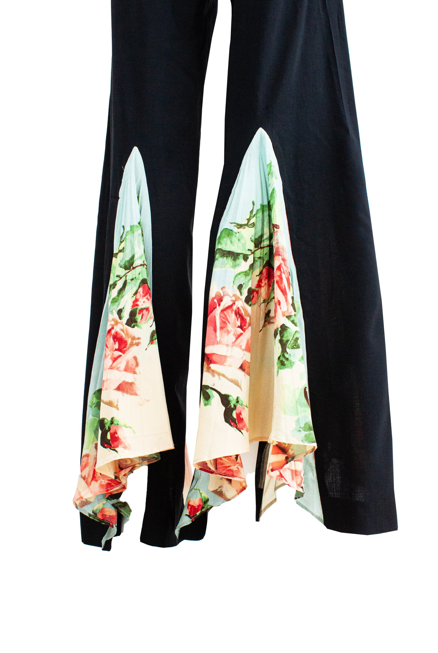 Floral Flare Pants