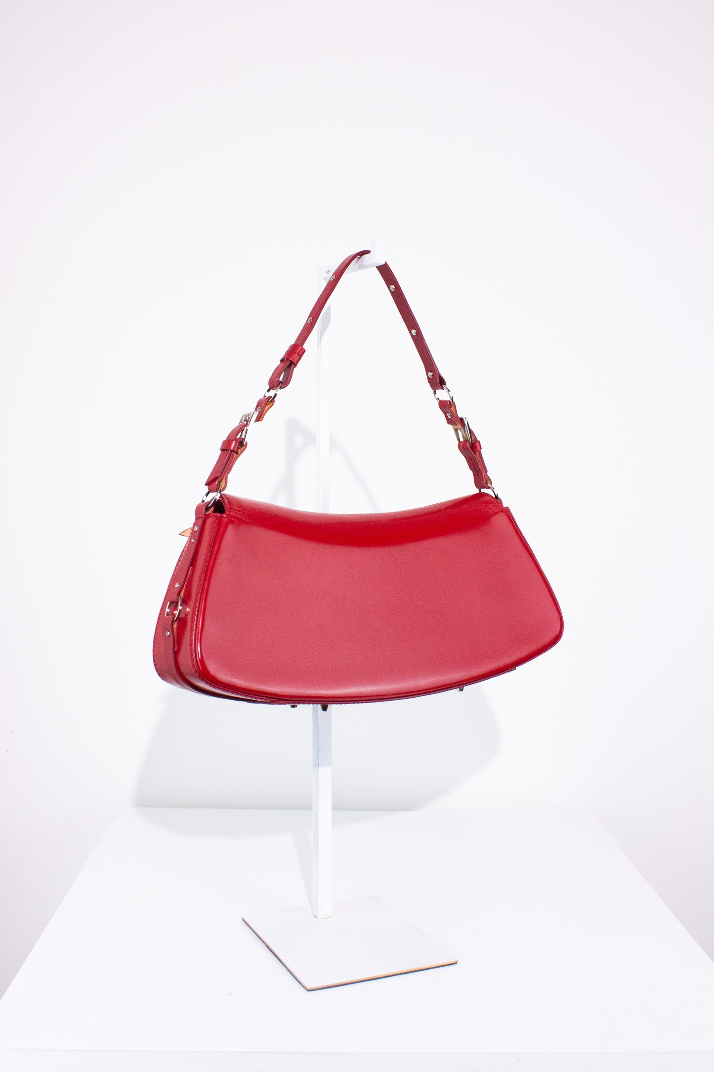 Red Patent Bondage Bag